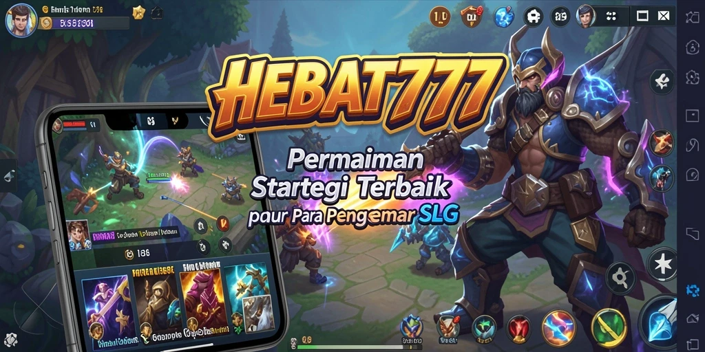 Gambaran utama gameplay HEBAT777 dengan aksi SLG yang menarik.
