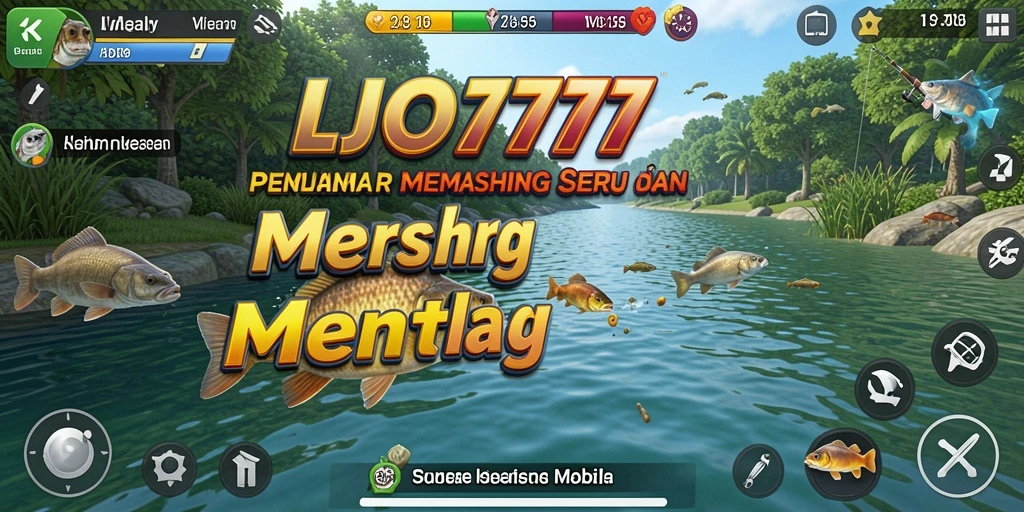 Gameplay menarik dengan pengalaman memancing yang realistis di LJO777.