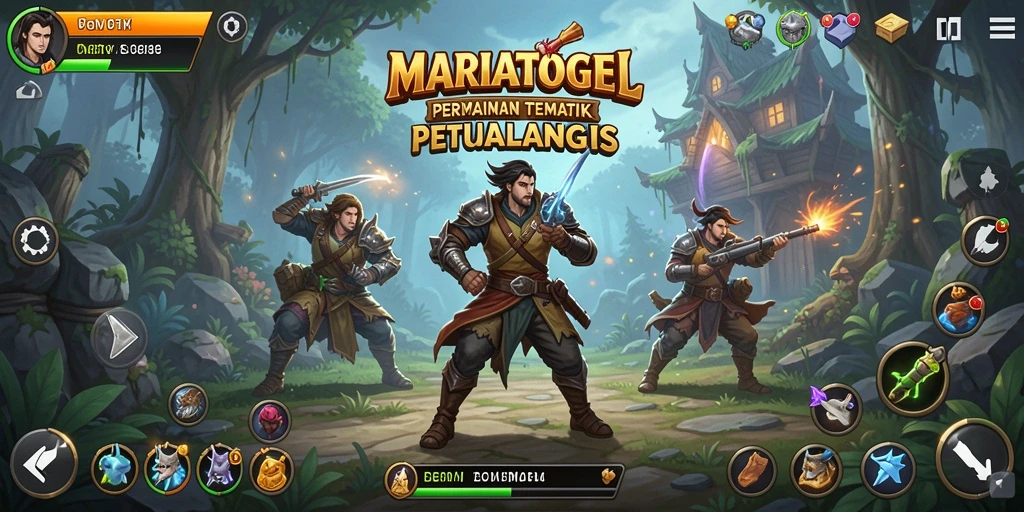 Tampilan gameplay MARIATOGEL yang seru dan mendebarkan di TPS.