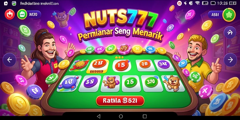 Tampilan gameplay seru dari NUTS777 Bingo.